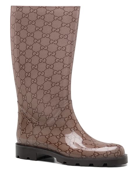 mens gucci boots with fur|Gucci rain boots women.